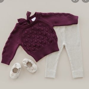 Jamie Kay Burgundy Sweater